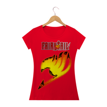 Carregar imagem no visualizador da galeria, Camiseta Fairy Tail Fogo (long) - WGs Geek