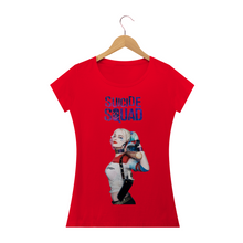 Carregar imagem no visualizador da galeria, Camiseta Arlequina Esquadrão Suicida DC Comics (long) - WGs Geek