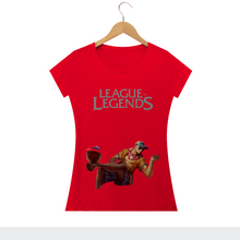 Carregar imagem no visualizador da galeria, Camiseta Lee Sin Curtindo o Verão League of Legends (long) - WGs Geek