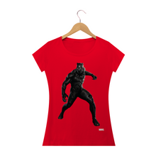 Carregar imagem no visualizador da galeria, Camiseta Pantera Negra Marvel Comics (long) - WGs Geek