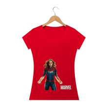 Carregar imagem no visualizador da galeria, Camiseta Capitã Marvel Comics (long) - WGs Geek