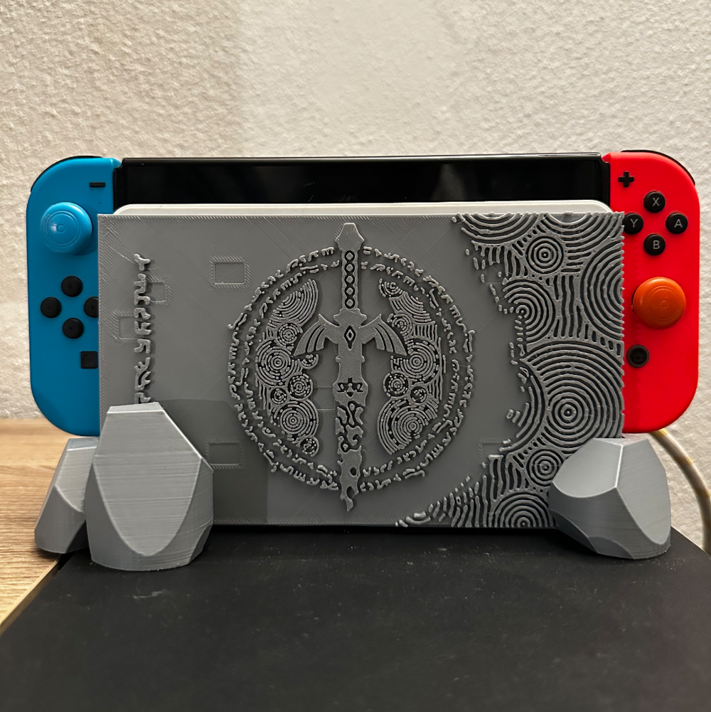 Zelda: Suporte para Dock Nintendo Switch