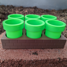 Carregar imagem no visualizador da galeria, kit de vasos Super Mario: Cultive suas Plantas com Estilo! - Decoração
