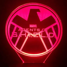 Carregar imagem no visualizador da galeria, Luminária Agents Of Shield - Marvel
