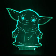 Luminária Baby Yoda - Star Wars