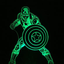Carregar imagem no visualizador da galeria, Luminária Capitão América - Marvel
