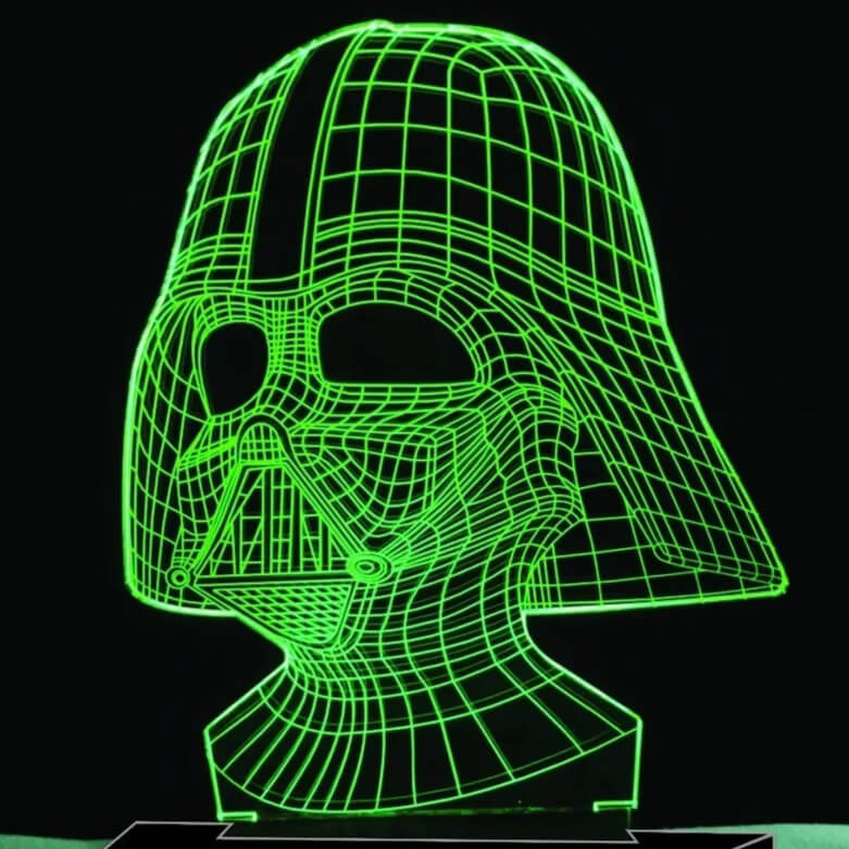 Luminária Darth Vader - Star Wars