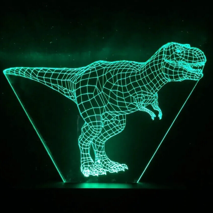 Luminária Dinossauro Rex