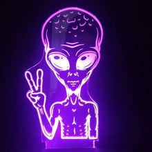 Carregar imagem no visualizador da galeria, Luminária ET 2 Extra Terrestre - Planeta
