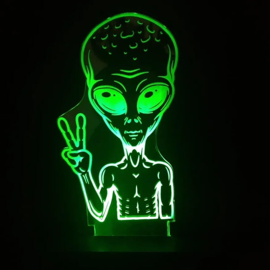 Luminária ET 2 Extra Terrestre - Planeta