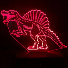 Carregar imagem no visualizador da galeria, Luminária Espinossauro - Dinossauro
