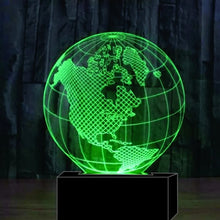 Carregar imagem no visualizador da galeria, Luminária Globo Mapa Mundi - Planeta
