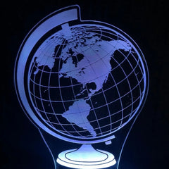 Luminária Globo Terrestre - Planeta