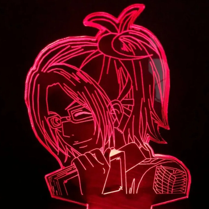 Luminária Hange Zoe 2 - Attack On Tintan