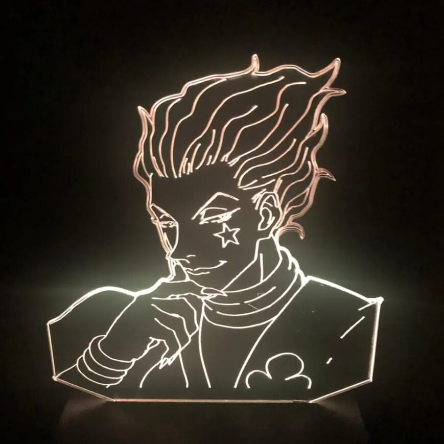 Luminária Hisoka - Hunter X Hunter