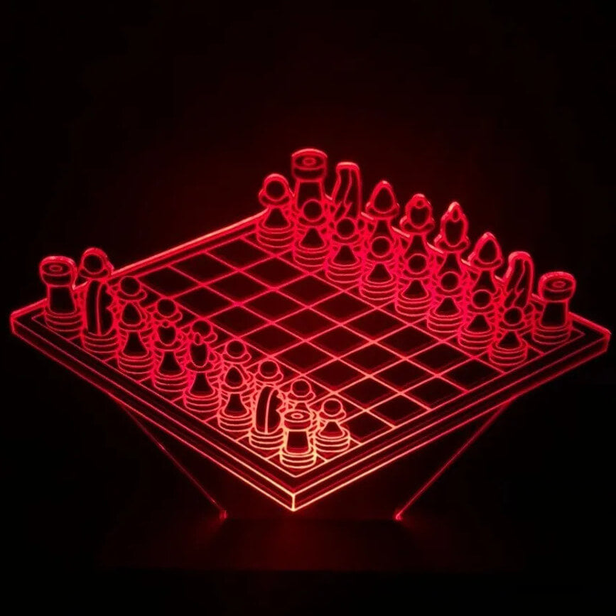 Luminária Tabuleiro Xadrez