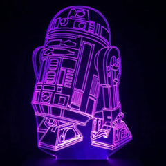 Luminária R2d2 - Star Wars