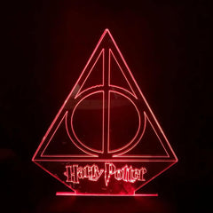 Luminária Relíquias Da Morte - Harry Potter