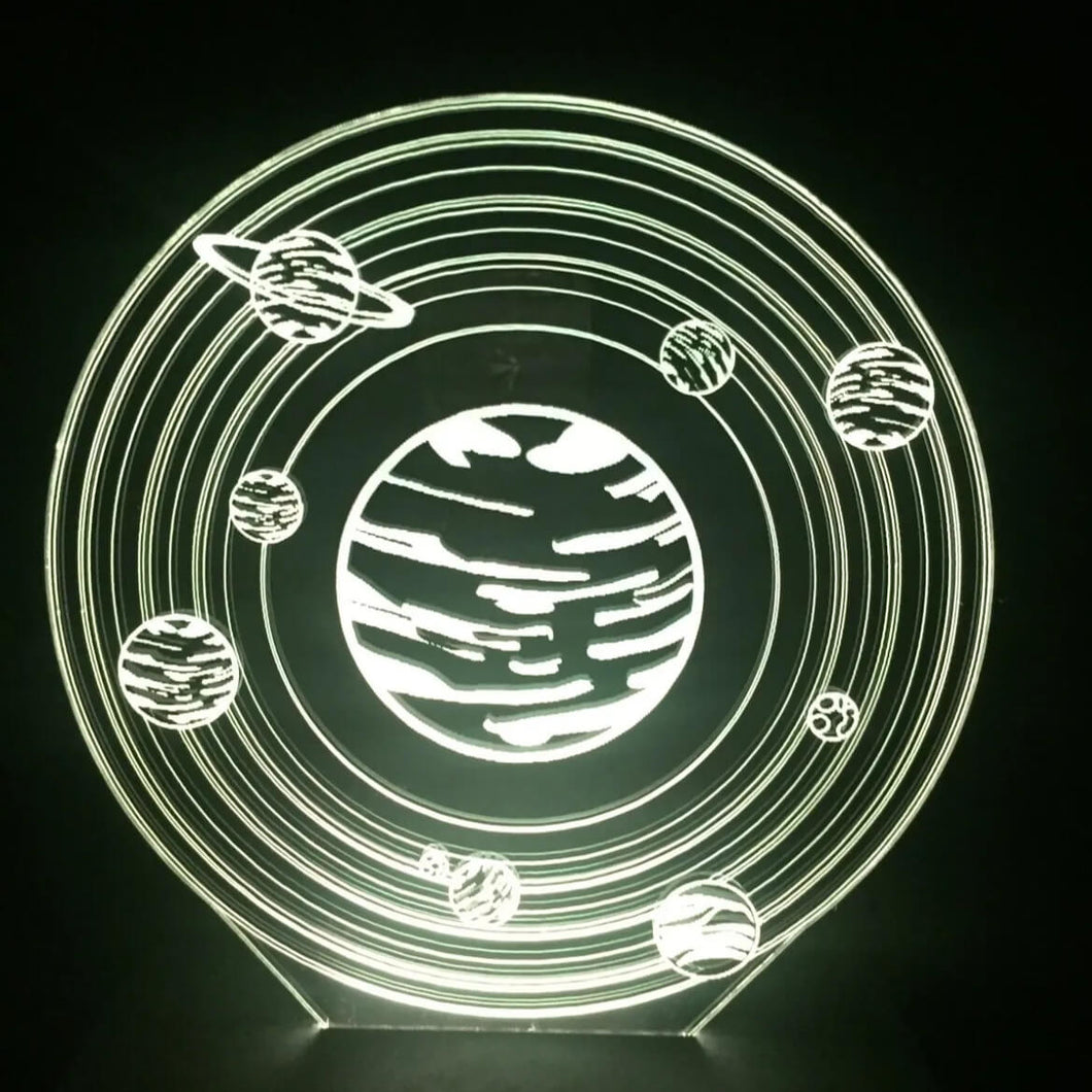 Luminária Sistema Solar - Planeta