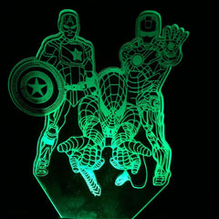 Luminária Vingadores - Marvel