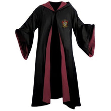 Carregar imagem no visualizador da galeria, Capa Grifinória Harry Potter com capuz e brasão bordado, vista frontal
