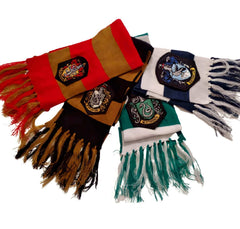 Cachecol Harry Potter: 4 Casas de Hogwarts