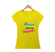 Carregar imagem no visualizador da galeria, Camiseta Personalizada com sua Estampa (Baby Look)
