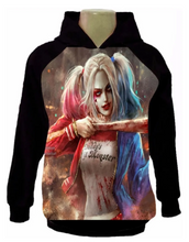 Carregar imagem no visualizador da galeria, Blusa Moletom Arlequina Esquadrão Suicida DC Comics - FRETE GRÁTIS
