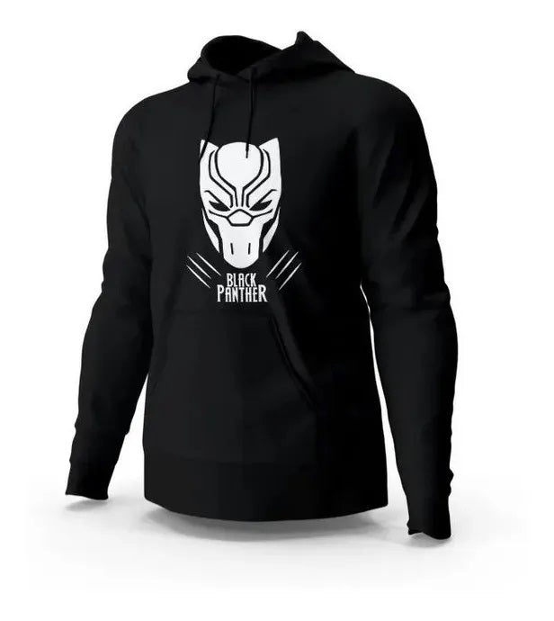 Blusa Moletom Marvel Pantera Negra - FRETE GRÁTIS