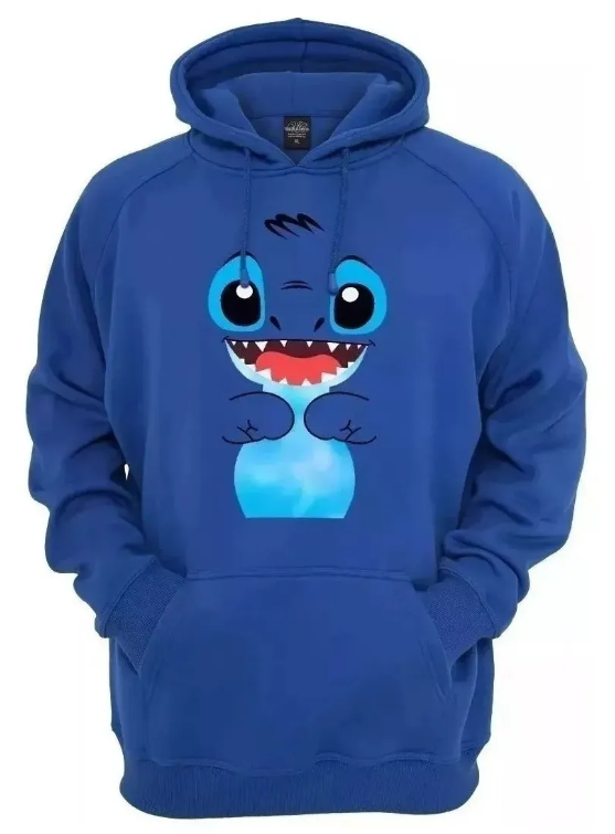 Moletom Stitch - FRETE EXPRESSO GRÁTIS - WGs Geek