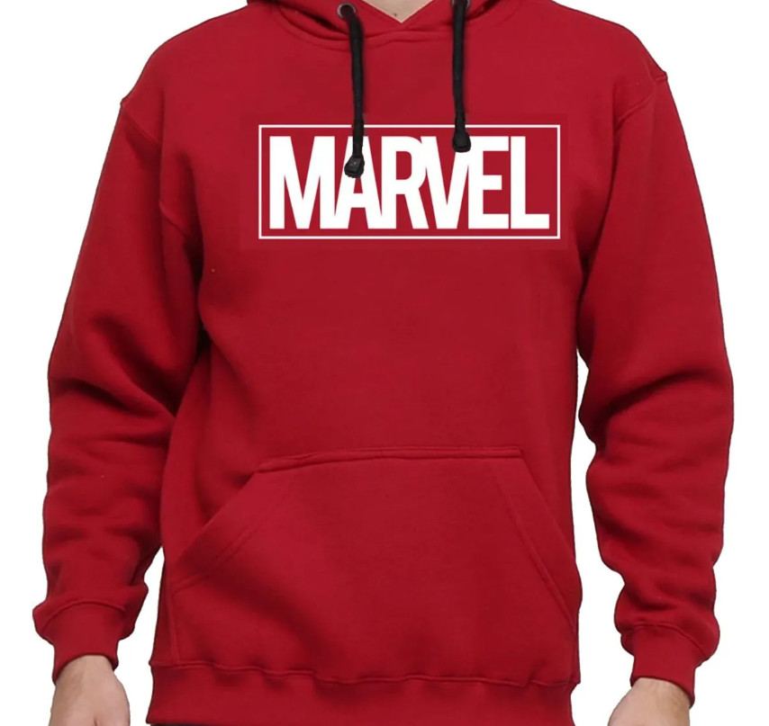 Moletom Marvel - FRETE EXPRESSO GRÁTIS - WGs Geek