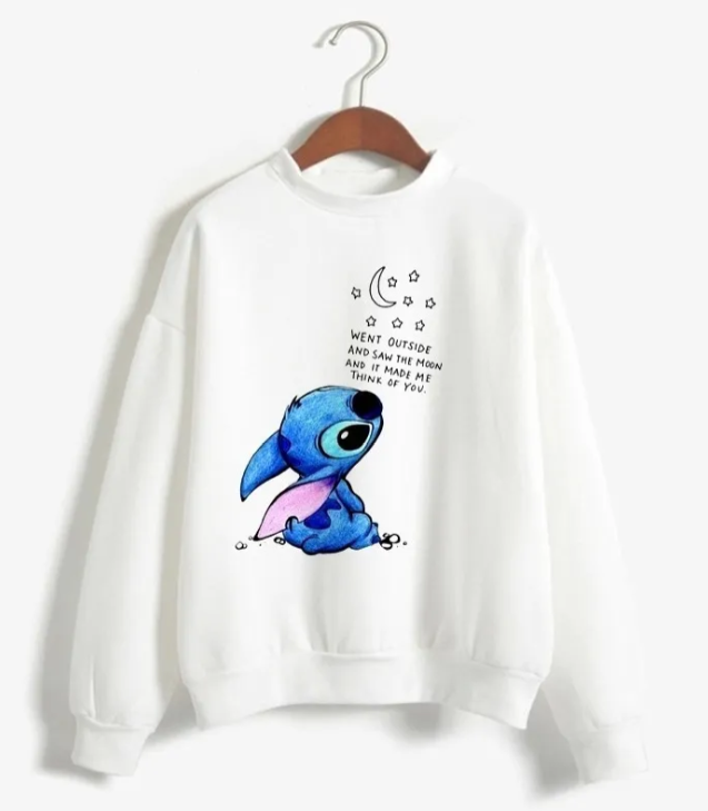 Moletom online do stitch