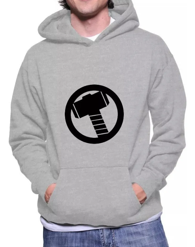 Moletom Thor Marvel - FRETE EXPRESSO GRÁTIS - WGs Geek
