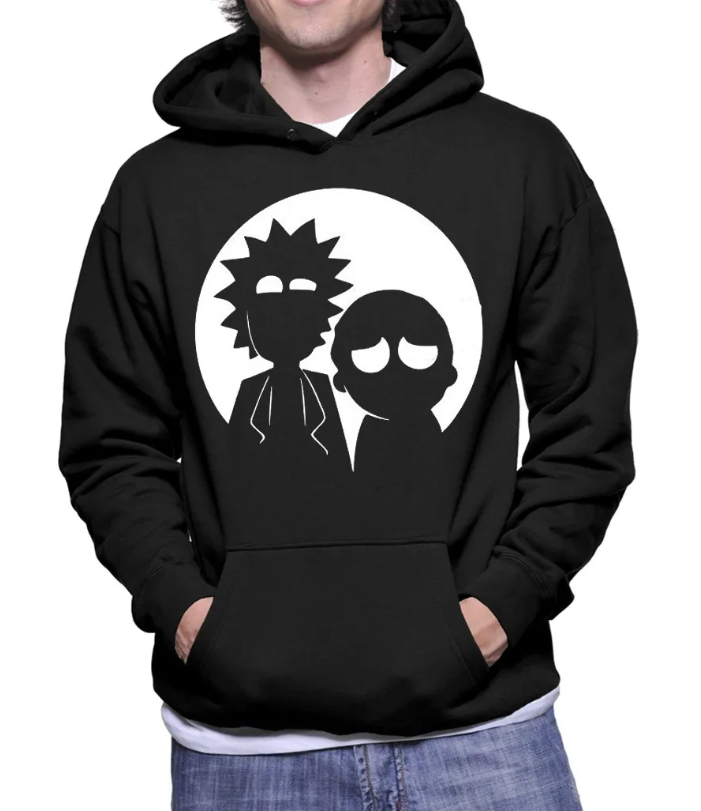 Moletom Rick and Morty - FRETE EXPRESSO GRÁTIS - WGs Geek