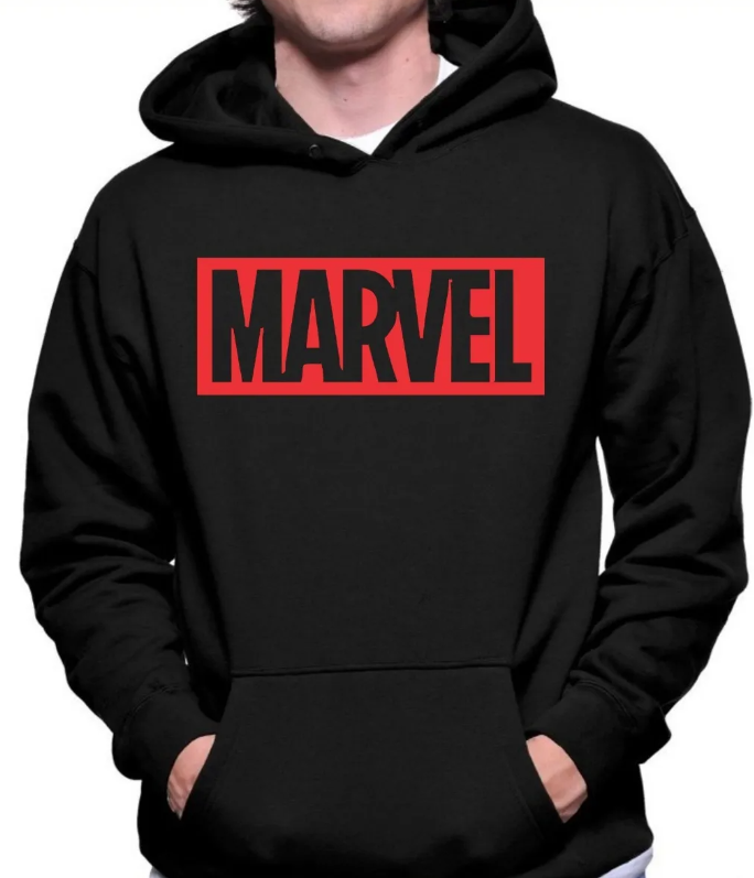Moletom Marvel - FRETE EXPRESSO GRÁTIS - WGs Geek