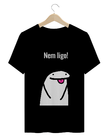 Camiseta Florks Nem Ligo