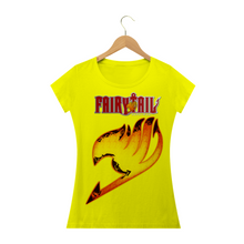 Carregar imagem no visualizador da galeria, Camiseta Fairy Tail Fogo (long) - WGs Geek
