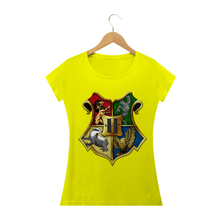 Carregar imagem no visualizador da galeria, Camiseta Casas Harry Potter (long) - WGs Geek
