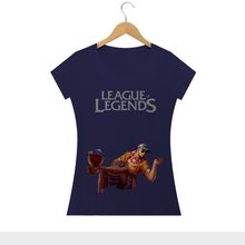Carregar imagem no visualizador da galeria, Camiseta Lee Sin Curtindo o Verão League of Legends (long) - WGs Geek
