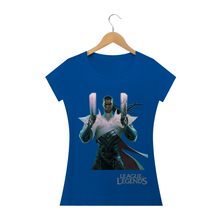 Carregar imagem no visualizador da galeria, Camiseta Lucian League of Legends (long) - WGs Geek
