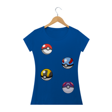 Carregar imagem no visualizador da galeria, Camiseta Pokeballs Pokémon (long) - WGs Geek
