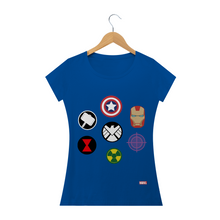 Carregar imagem no visualizador da galeria, Camiseta Avengers Marvel Comics (long) - WGs Geek
