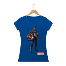 Carregar imagem no visualizador da galeria, Camiseta Capitão América Marvel Comics (long) - WGs Geek
