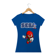 Carregar imagem no visualizador da galeria, Camiseta Knuckles Sonic (long) - WGs Geek
