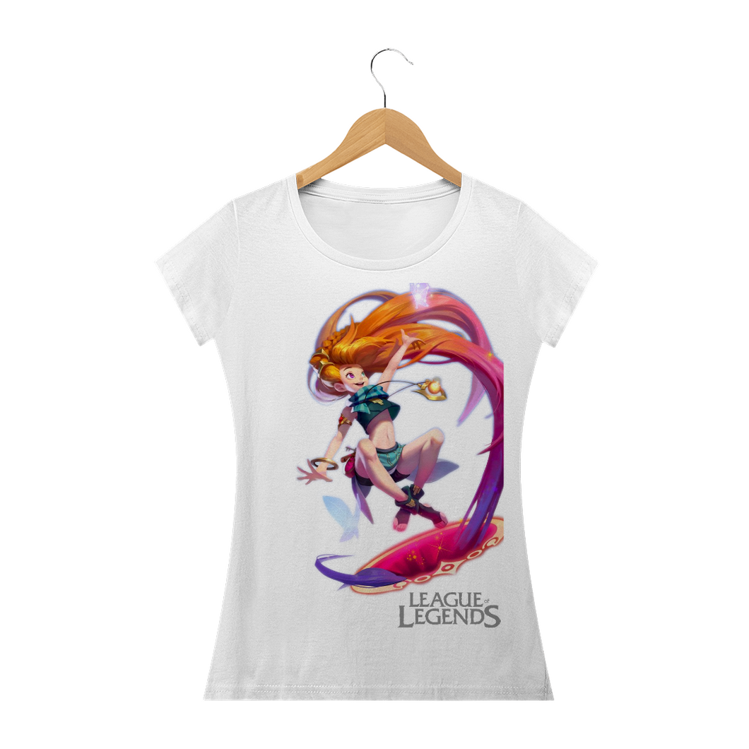 Camiseta Zoe League of Legends (long) - WGs Geek