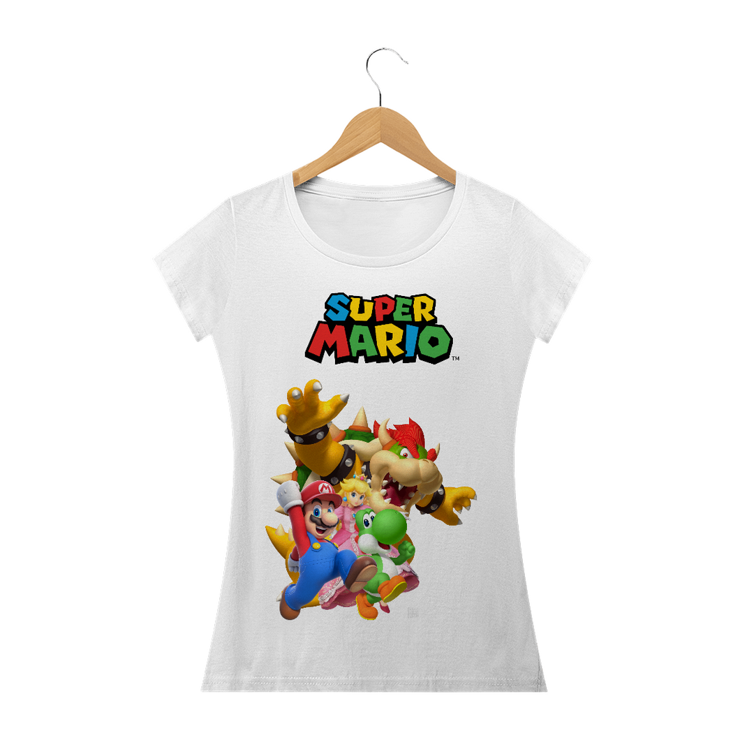 Camiseta Super Mario (long) - WGs Geek