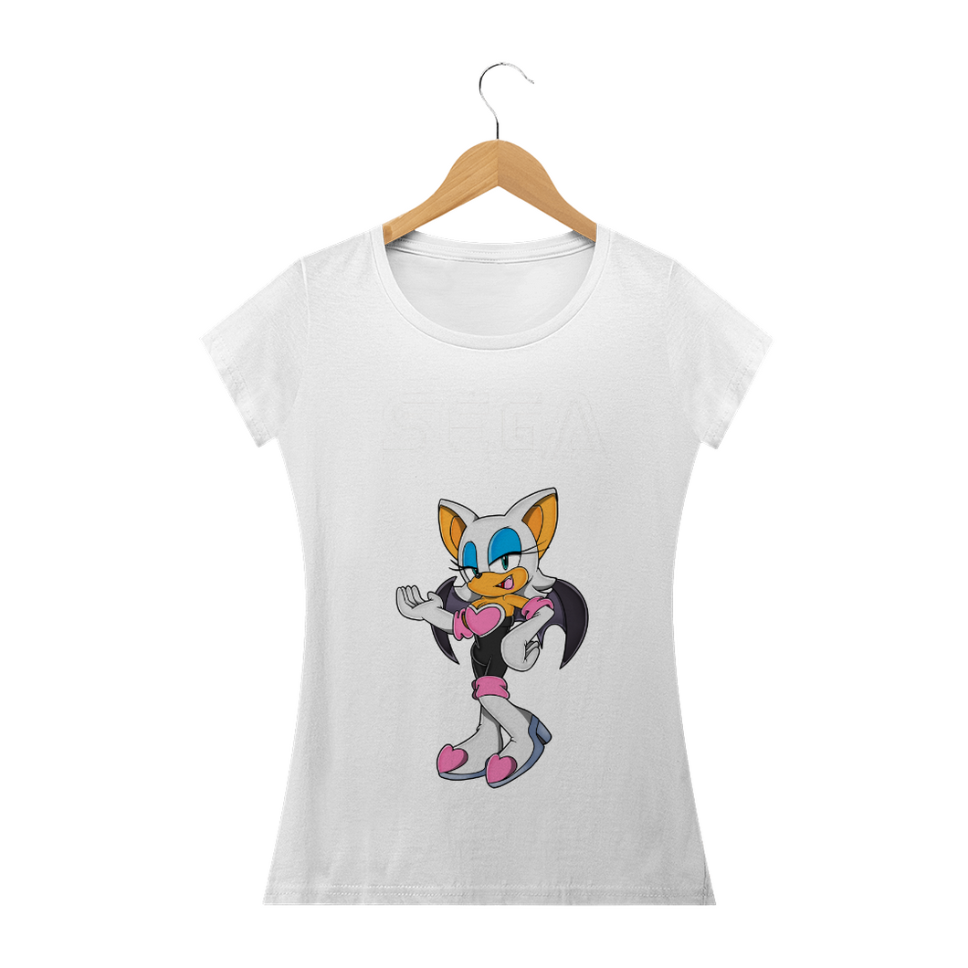 Camiseta Rouge Sonic (long) - WGs Geek