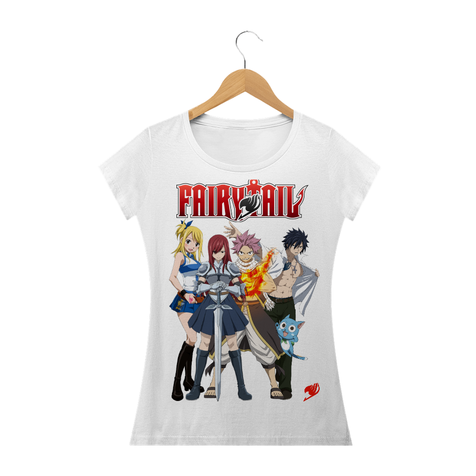 Camiseta Fairy Tail (long) - WGs Geek