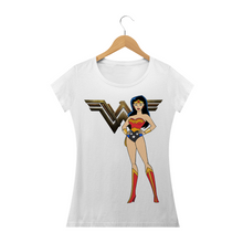 Carregar imagem no visualizador da galeria, Camiseta Mulher Maravilha DC Comics (long) - WGs Geek
