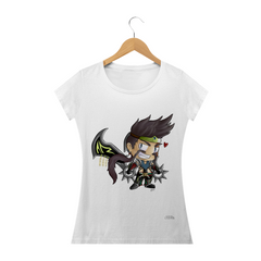 Camiseta Draven Chibi League of Legends (Baby Look)